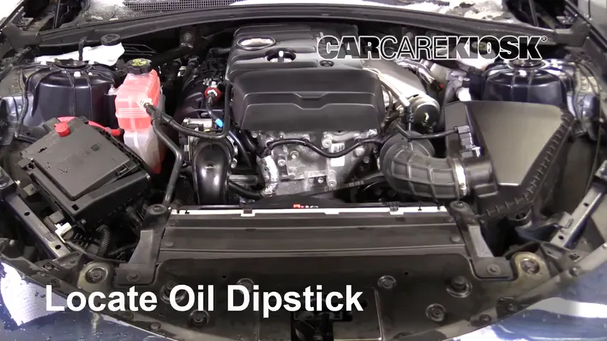 2018 Chevrolet Camaro LT 2.0L 4 Cyl. Turbo Convertible Oil Check Oil Level